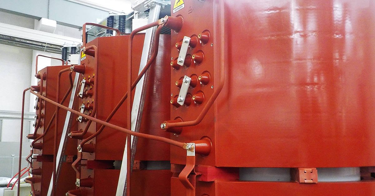 Cast resin transformer for Chiasso substation Cast resin transformer for Chiasso substation